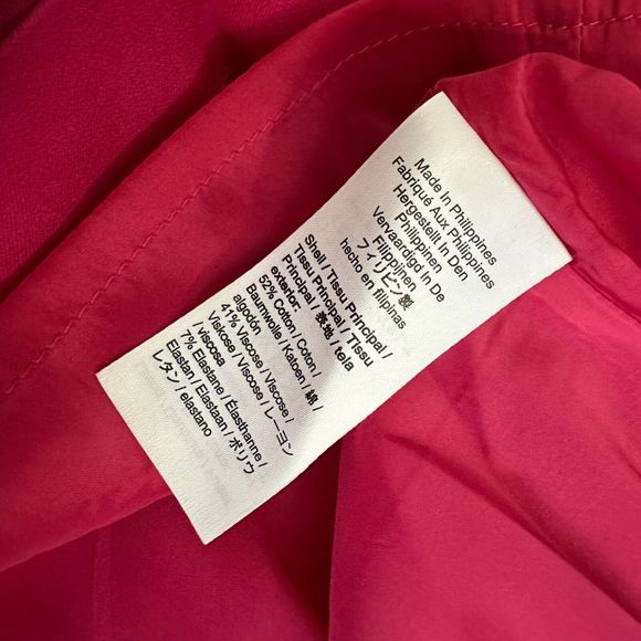 J. CREW V-Neck Bi-Stretch Cotton Sheath Dress in Soft Fuchsia - Picture 10 of 14